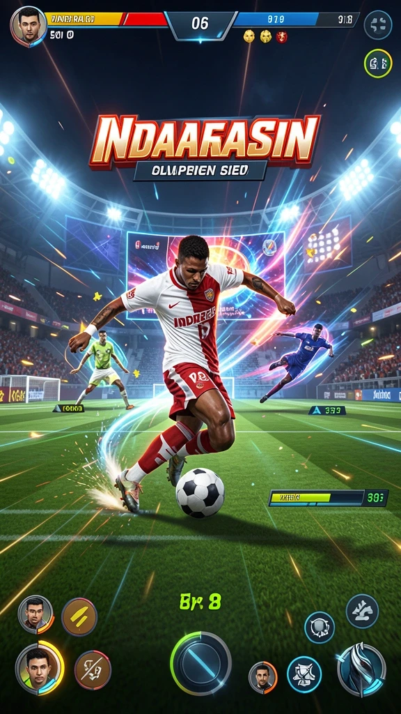 Bergabung dalam pertandingan online melawan pemain lain.