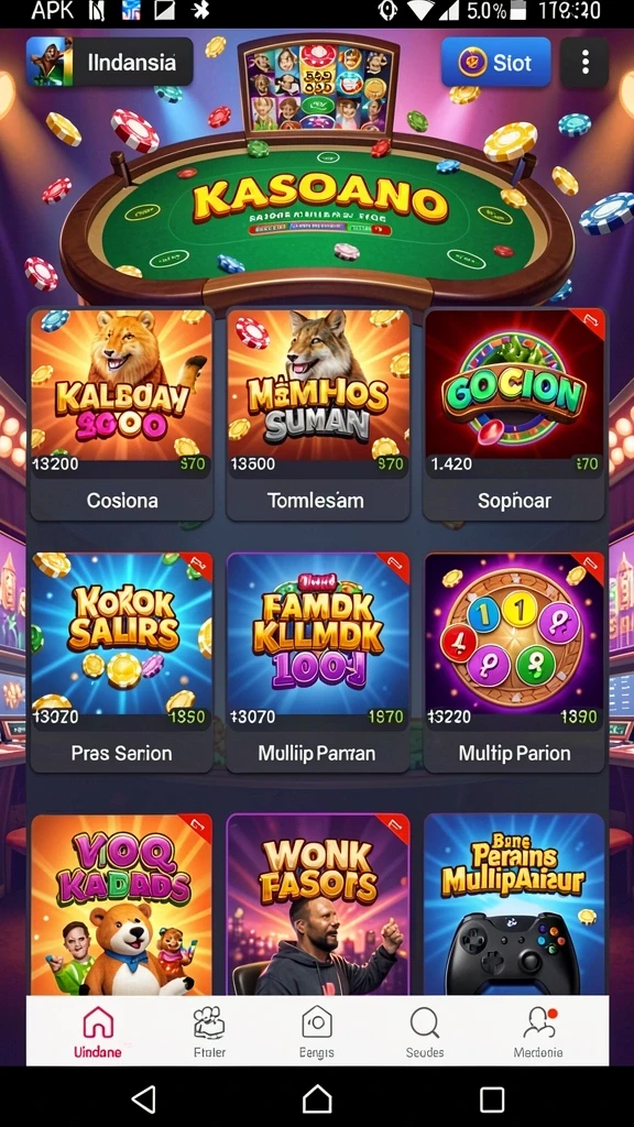 Bergabung dengan teman dalam mode multiplayer.
