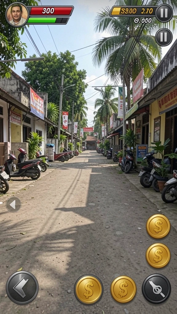 Gambar mode permainan yang beragam dan seru.