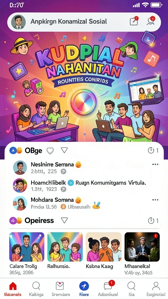 Berbagai karakter unik dengan kemampuan berbeda.