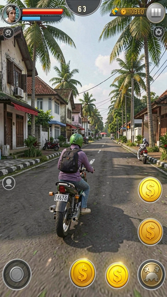 Berbagai pilihan permainan yang menghibur.
