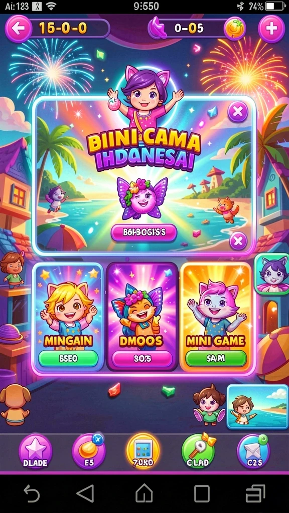 Screenshot memperlihatkan fitur multiplayer DEWAPG yang seru.