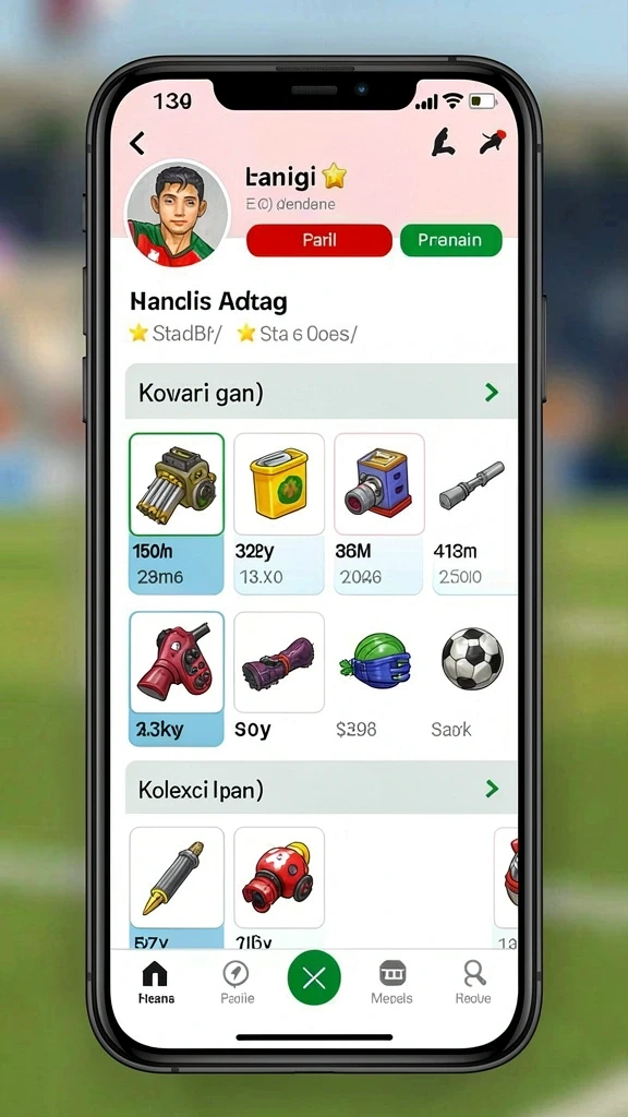 Karakter unik yang bisa Anda pilih dan kustomisasi.