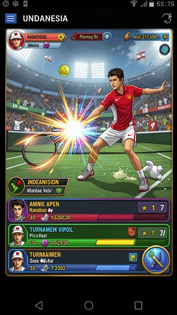 Tangkapan layar dari mode multiplayer yang seru.