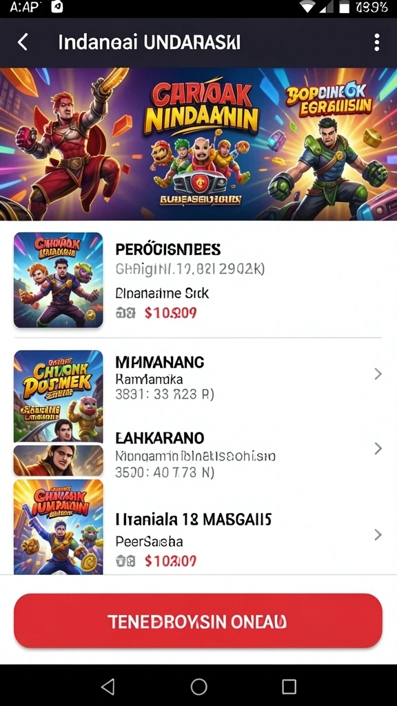 Tampilan antarmuka yang menarik dan mudah dinavigasi.