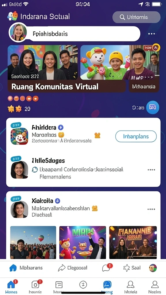 Tampilan antarmuka yang menarik dan mudah digunakan.