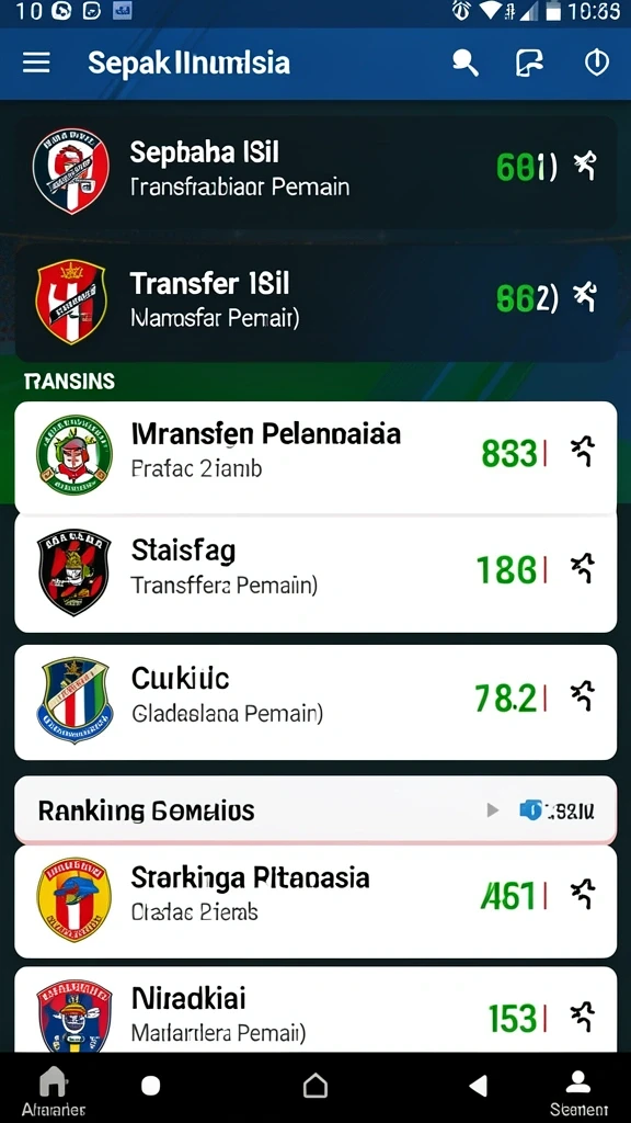 Pilih karakter olahraga yang kamu suka.