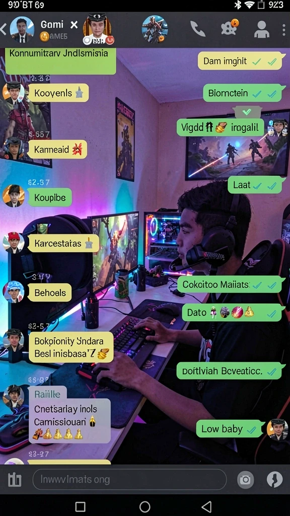 Lihat karakter unik yang dapat kamu pilih.