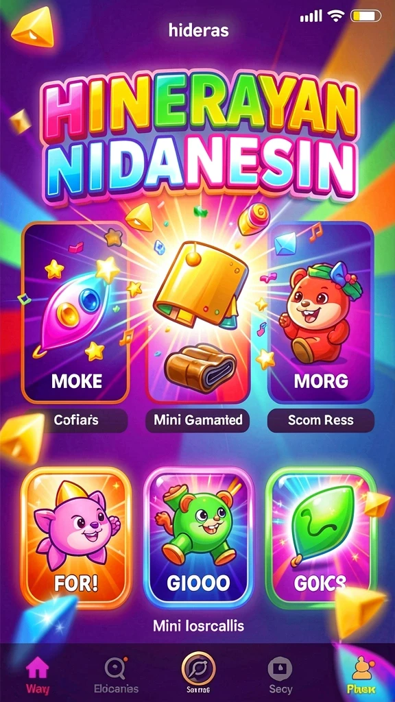 Level yang menantang dengan berbagai rintangan.