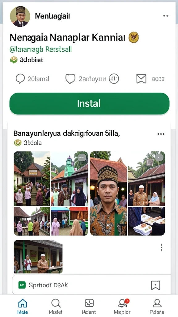 Antarmuka pengguna yang menarik dan sederhana.