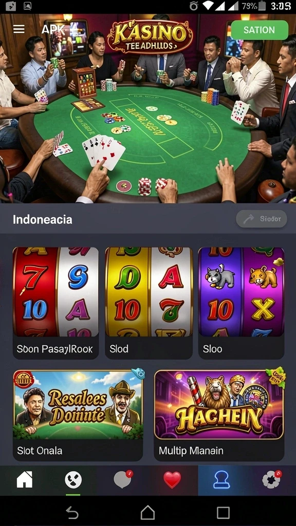 Berbagai alat pancing yang dapat disesuaikan.