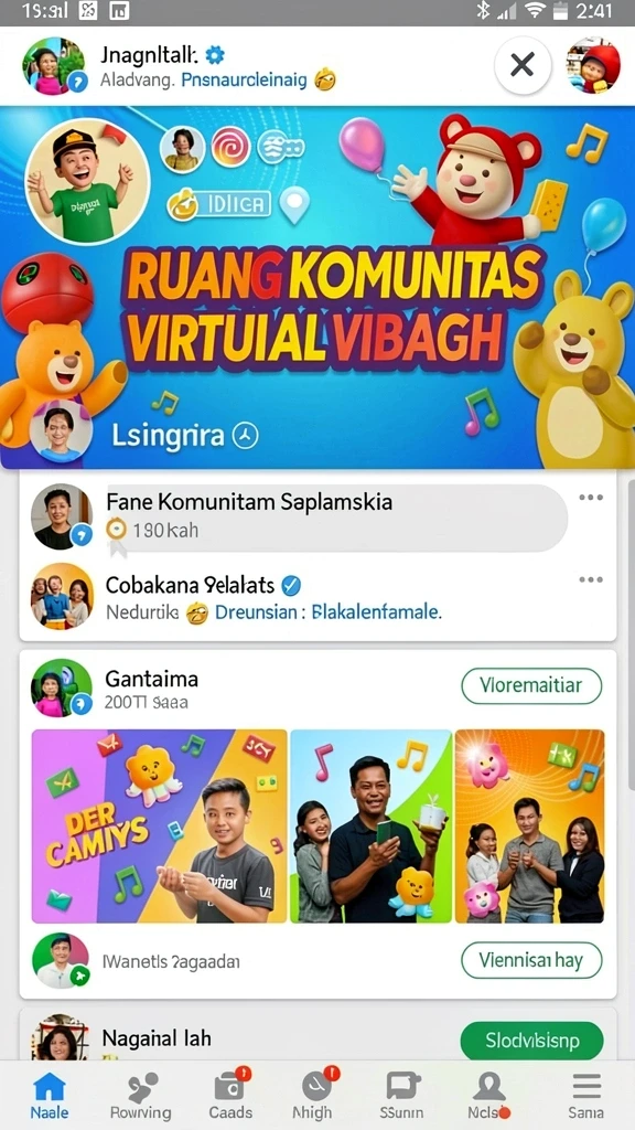 Sistem hadiah menarik bagi pemain.