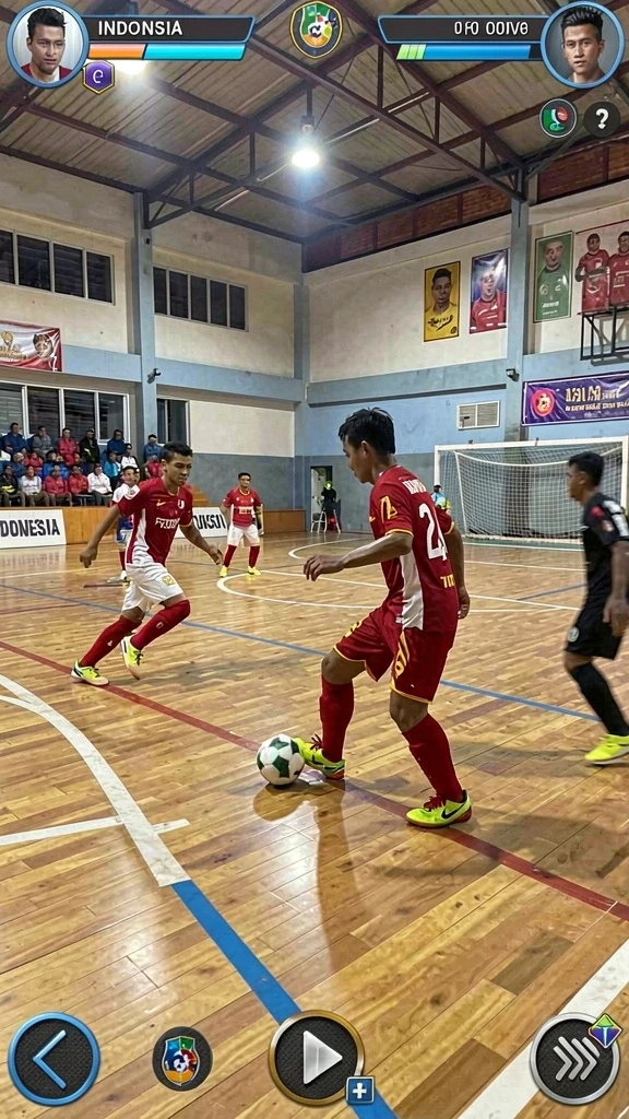 Tampilan antarmuka MANTRA55 yang menarik dan user-friendly.