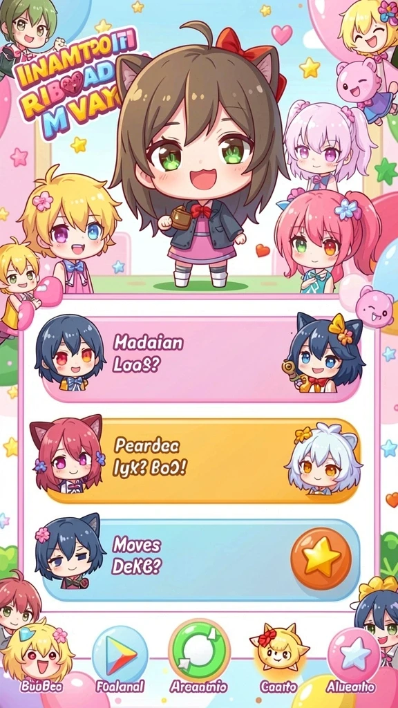 Tampilkan berbagai item dan bonus dalam game.