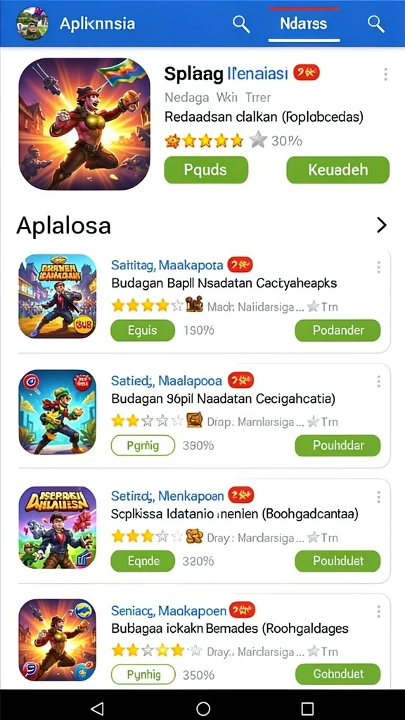 Berbagai mode permainan yang mengasyikkan dan menarik.