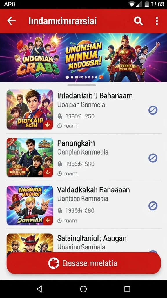 Screenshot ini menunjukkan tampilan awal NAGA2000 yang menarik.