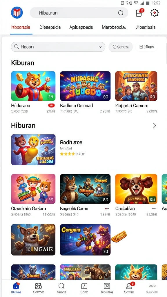 Gameplay yang seru dan menantang setiap pertandingan.