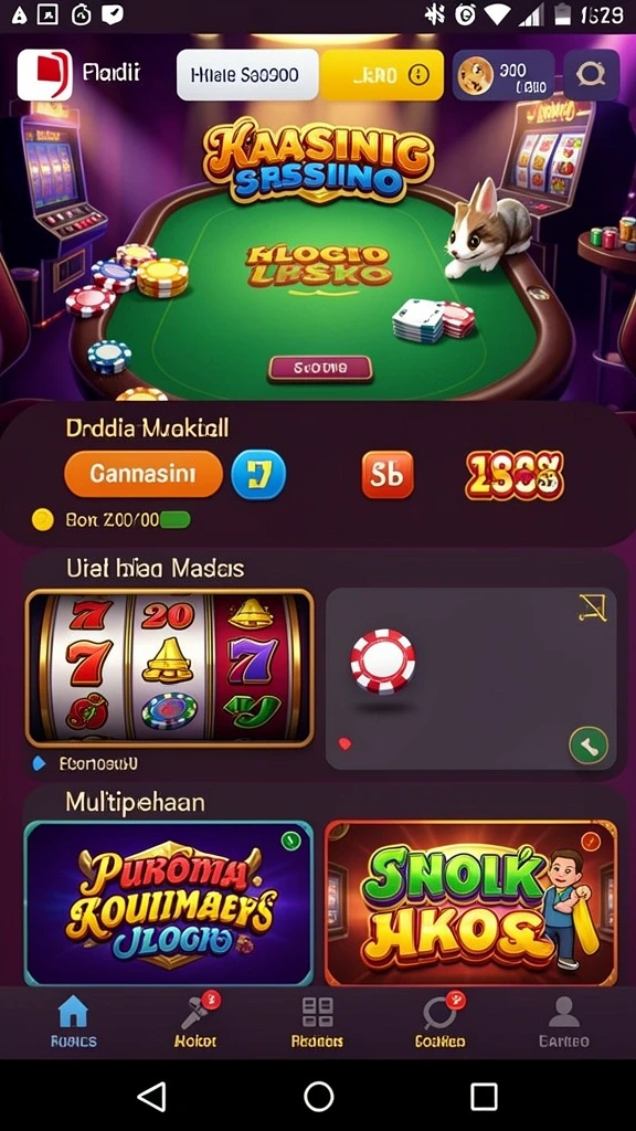Tampilan awal aplikasi PANDORA88 yang menawan.