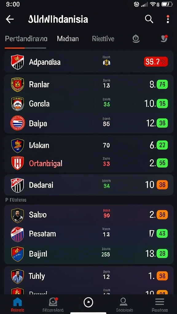Berbagai karakter unik untuk dipilih.