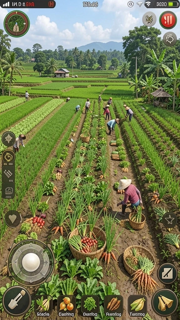 Tangkapan layar menampilkan grafis menawan dari RAJACUAN.