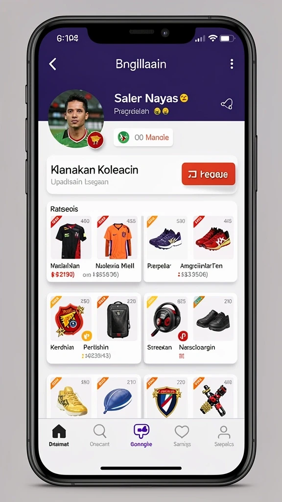 Tampilan antarmuka yang menarik dan mudah digunakan.