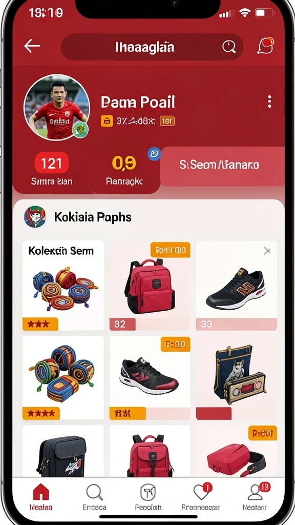 Tampilan awal yang menarik dan intuitif.