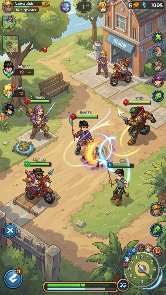 Tangkapan layar dari pemandangan menakjubkan dalam game.