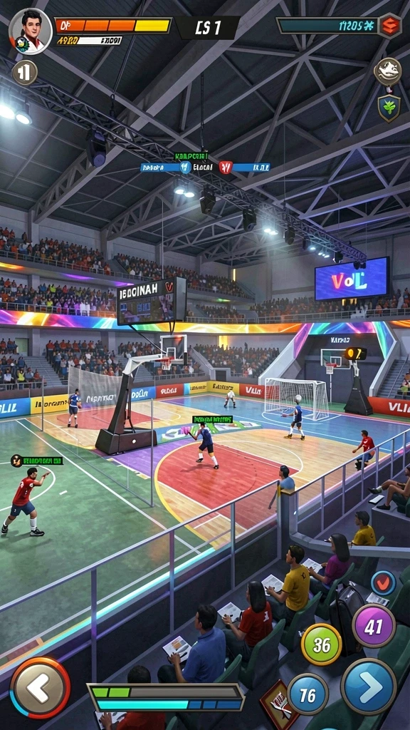 Fitur multiplayer yang memungkinkan Anda bermain dengan teman-teman.