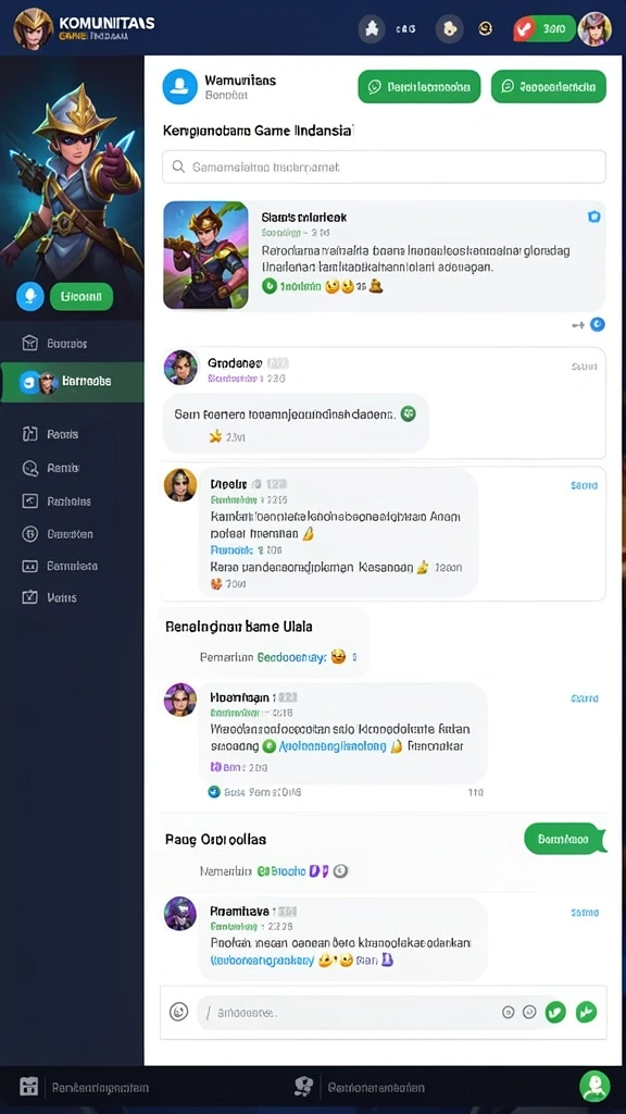 Mode multiplayer yang seru untuk dimainkan bersama teman.