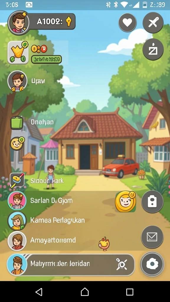 Tantangan baru menunggu di setiap level permainan.
