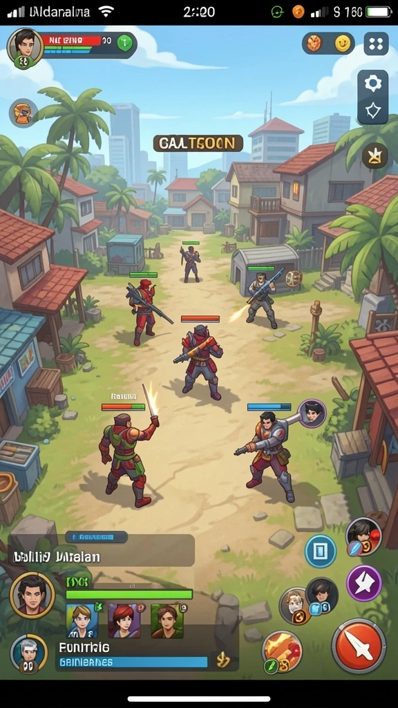 Pengalaman multiplayer yang seru dan interaktif.