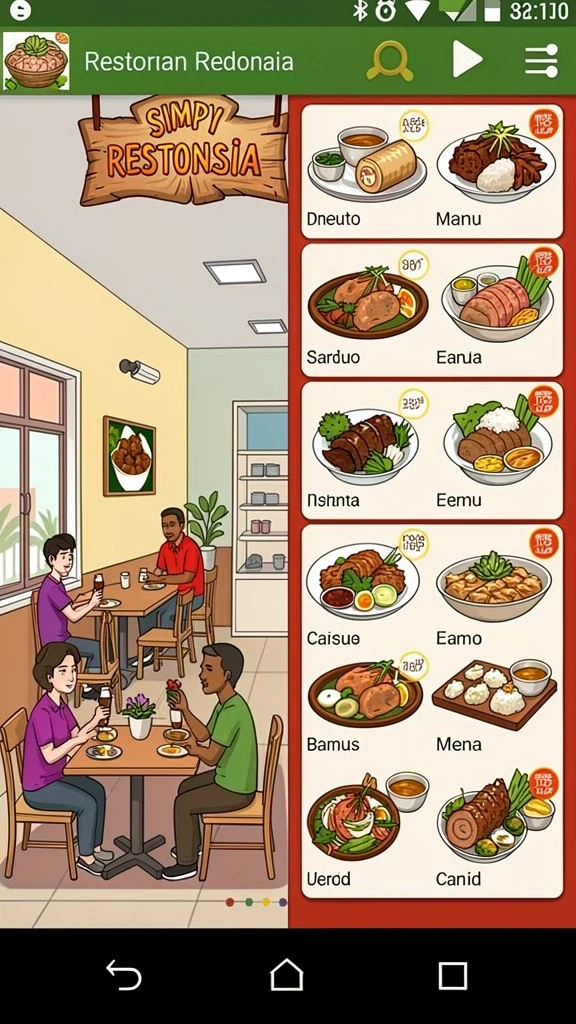 Karakter yang bervariasi dengan kemampuan unik.