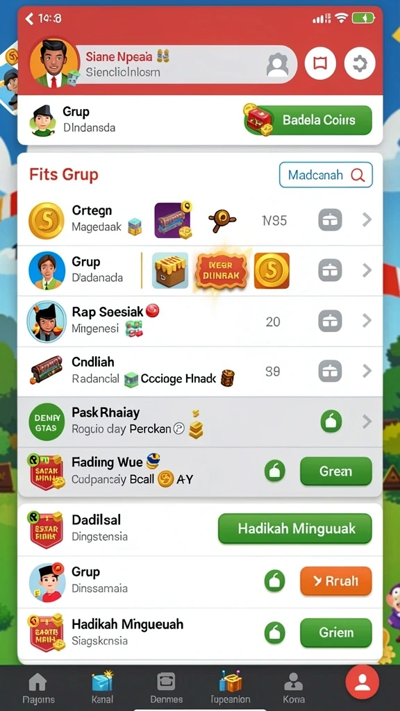 Gameplay yang mendebarkan dan penuh tantangan.