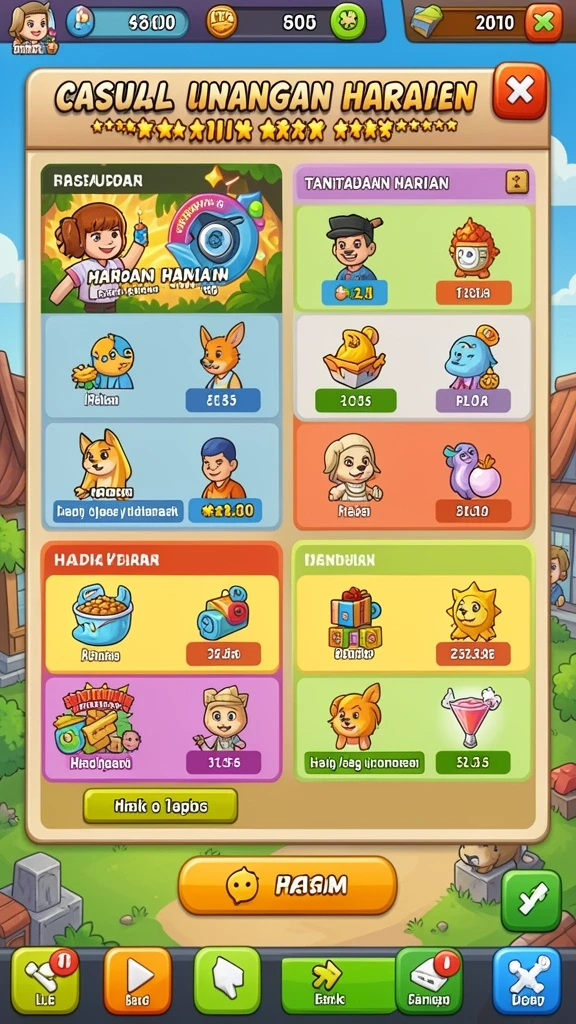 Mode multiplayer yang menyenangkan dan interaktif.