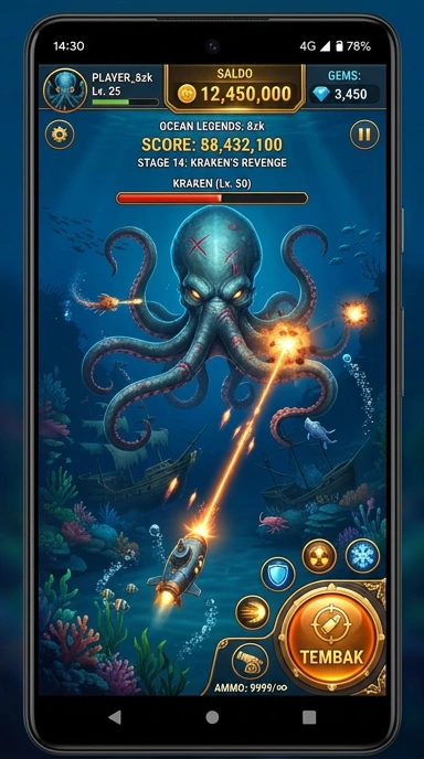 8zk — layar beranda